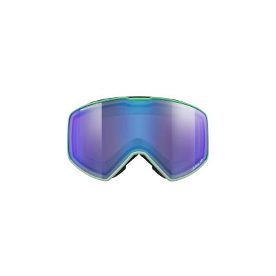 2. Julbo Cyrius-X Ski Goggles – Reactiv 2-4 Polarized – fluorescent green
