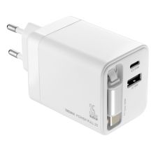 TROIKA CHA35 Smartphone, Tablet White Alternating Current Fast Charging Internal