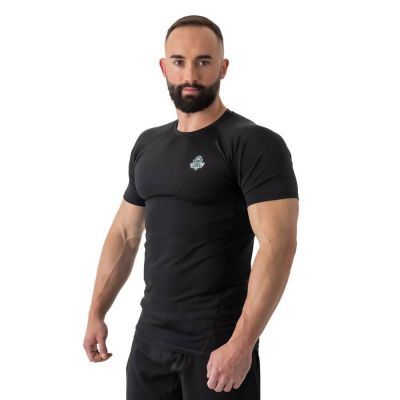 3. Rashguard short sleeve black BlackRS - S