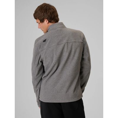 2. Regular men's fleece with stand-up collar 4F 4FRAW26TFLEM542-24M