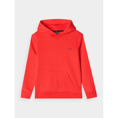 5. Boy's sweatshirt with hood, open, 4F Junior 4FJWMM00TSWSM1292-70S