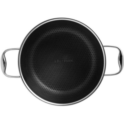 4. Kohersen Black Cube 24cm Pot with Lid