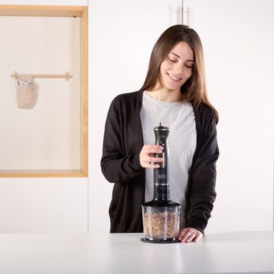 3. Black+Decker BXHBA800E Hand Blender (800W)