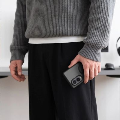 8. Tech-Protect MagPeak MagSafe Case for Samsung Galaxy Z Fold 8 - Matte Black