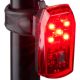 14. 5 LED REAR BICYCLE LIGHT STOP FUNCTION DUNLOP CERTIFICATE