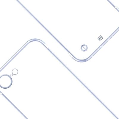 8. 3mk Just20g Clear Case for Apple iPhone 16E - transparent