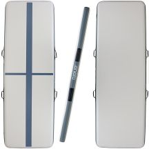 AIR TRUCK GYMNASTIC MATTRESS MAT ACROBATIC PATH 300X100X15CM ELECTRIC PUMP GRAY