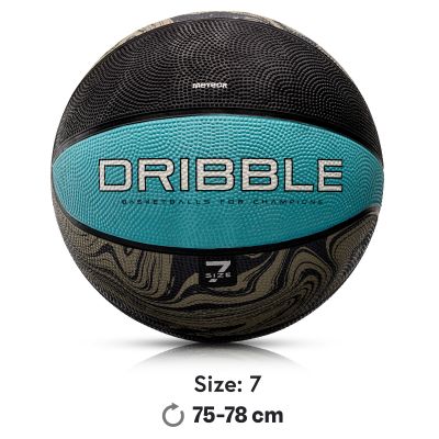 4. Meteor Dribble Basketball Blue
