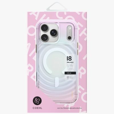 4. Uniq Coehl Vela Magnetic Charging Case for iPhone 18 Pro Max / 17 Pro Max - Multicolor