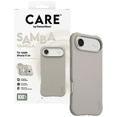 4. CARE by PanzerGlass Fashionable Samba MagSafe Case for iPhone Air - Gray