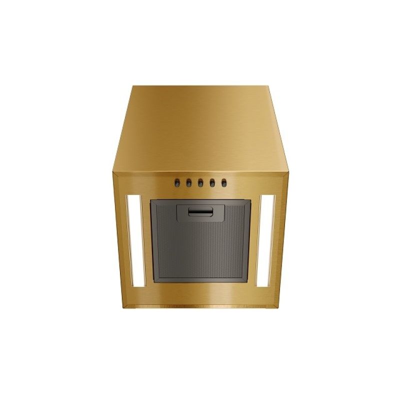2. MAAN Ponza Mini WPB 430 Cooker Hood, Glossy Gold