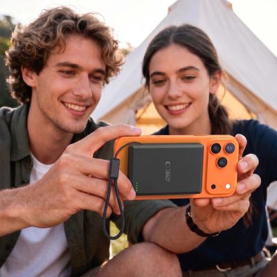 5. TECH-PROTECT PB40 LIFEMAG MAGSAFE POWER BANK 10000MAH 25W QI2.2 BLACK