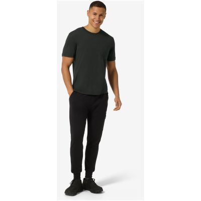 Men’s short-sleeve T-shirt SUPER.NATURAL M POCKET TEE, black
