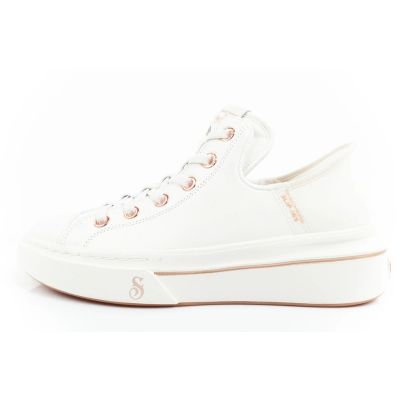 21. Skechers Snoop One-OG Leather Slip-Ins W 186001/WHT shoes