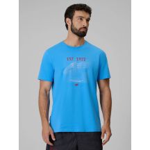 Men's regular printed T-shirt 4F 4FRSS26TTSHM4039-33S