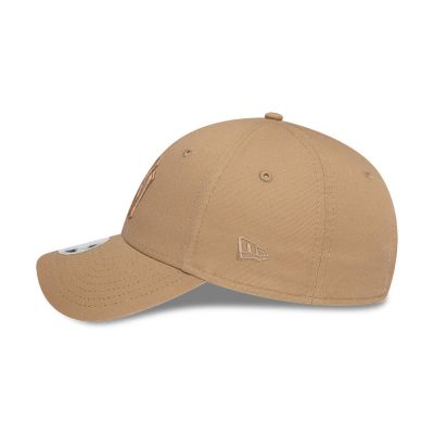 5. Women’s New Era 9FORTY MLB NY New York Yankees Baseball Cap Brown – 60471463