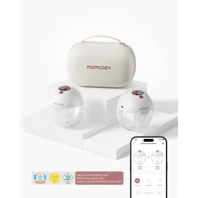 9. Momcozy M5 Double Breast Pump Red