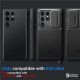 14. Spigen Optik Armor Case for Samsung Galaxy S24 Ultra - Black