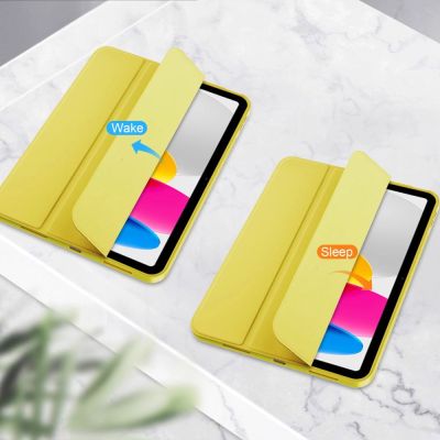 6. Tech-Protect SC Pen Case for iPad 10.9" 2022 - Yellow