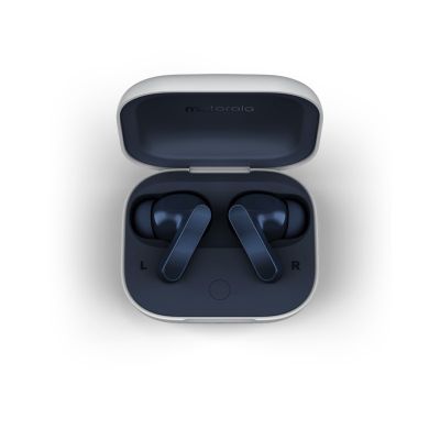 3. Motorola Moto buds Blueberry headphones