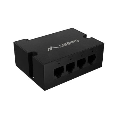 8. LANBERG SWITCH POE EXTENDER 1XIN 3XOUT 100MB FAST ETHERNET DIN RAIL 30W