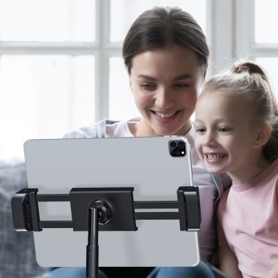 17. Acefast telescopic phone and tablet holder (135-230mm wide) for the desk 360 ° black (E4 black)