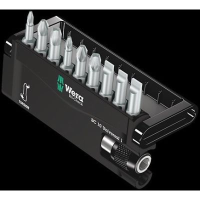 2. Wera 05056161001 screwdriver bit 9 pcs.