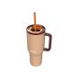 25. Kambukka Rio Tumbler 950 ml Thermal Tumbler with Straw, Almond Dream