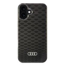 Audi IML Stitching Pattern MagSafe iPhone 16 Plus 6.7" black/black hardcase AU-IMLMIP16M-Q5/D3-BK