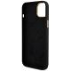 7. Guess Silicone Logo Strass 4G Case for iPhone 15 - Black