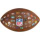 6. Wilson NFL Official Throwback 32 Team Logo Ball WTF1758XBNF32