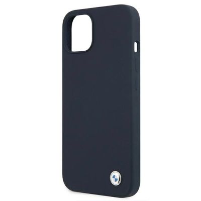 5. BMW Silicone Signature Case for iPhone 13 mini - Navy Blue