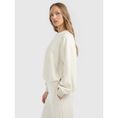 3. Women's 4F 4FRAW25TSWSF2508-12S modal sweatshirt with no zipper