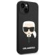 4. Karl Lagerfeld KLHCP14MSLKHBK iPhone 14 Plus 6.7 "hardcase black / black Silicone Karl`s Head