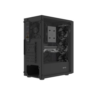 21. FURY SHOBO SH8F MIDI TOWER CASE WITH WINDOW BLACK