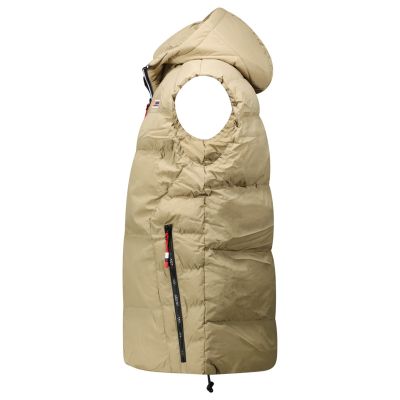 6. Men’s vest Geographical Norway VITO BEIGE DB MEN 001 (WZ6241H/GN-BEIGE)