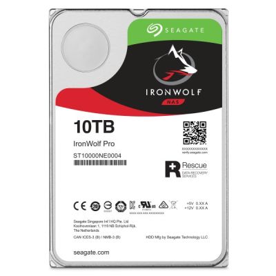 4. Seagate IronWolf Pro HDD (10 TB; 256MB; 3.5"; SATA)