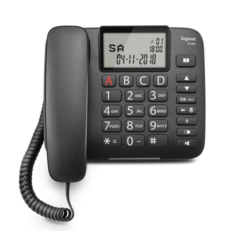 8. Gigaset DL380 telephone in English version