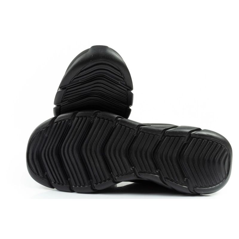 9. Skechers Bobs B Flex women's sports sneakers fashionable black