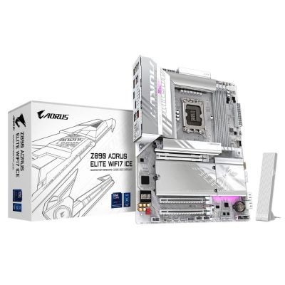 6. Gigabyte Z890 A ELITE WF7 ICE motherboard