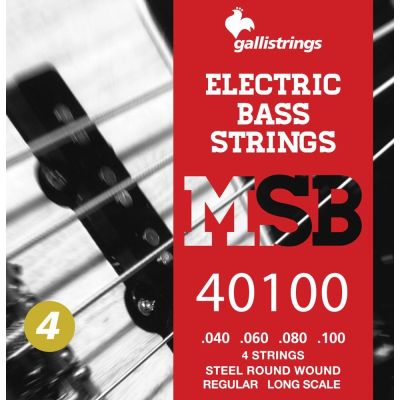 Galli MSB-40100 S - bass guitar strings