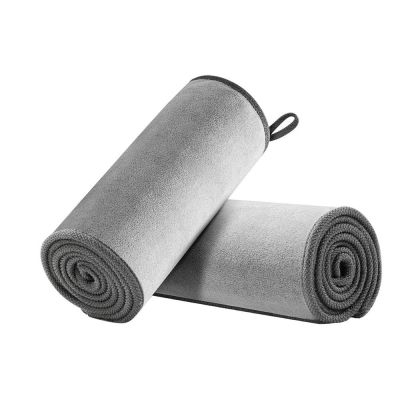 3. Baseus microfiber car drying towel microfiber 40 cm x 80 cm gray (CRXCMJ-A0G)