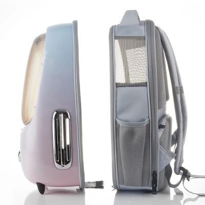 7. PETKIT Breezy 2.0 Pet Travel Backpack (Pink) Carrier