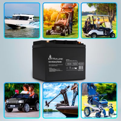 7. EXTRALINK BATTERY BATTERY ACCUMULATOR AGM 12V 45
