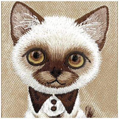 8. Nimmy Big Eyed Pet 2.0 Cat case for iPhone 17 - beige