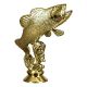 9. Plastic fishing figurine - salmon fish - F1440/G F110/G
