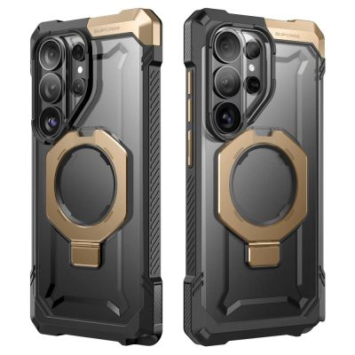 2. Supcase UB Grip Mag MagSafe Case for Samsung Galaxy S26 Ultra - Black and Brown