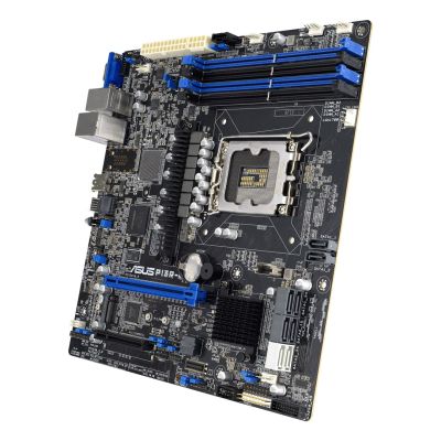 3. Asus P13R-M motherboard 1x LGA1700 Intel Xeon E-24XX C262 (4xDIMM, 8x SATA, 1xM.2, 2x1GbE, ASMB11-iKVM, mATX)