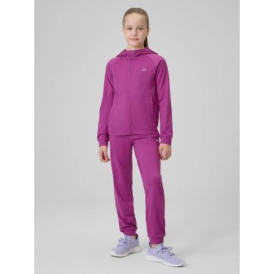 6. Girls' sports joggers 4F 4FJRSS26TFTRF1458-53S