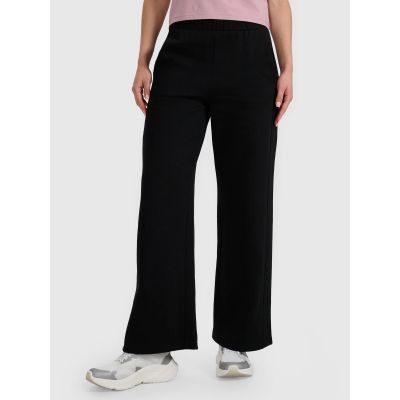 Women's wide-leg sweatpants 4F 4FRAW25TTROF1614-20S